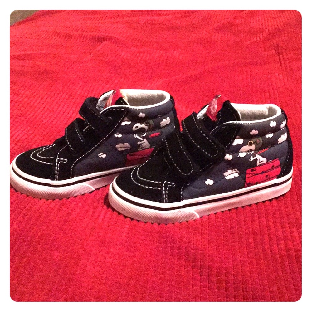 Toddler Snoopy Vans!!!